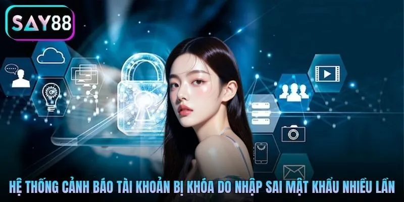 Hệ thống cảnh báo tài khoản bị khóa do nhập sai mật khẩu nhiều lần Hệ thống cảnh báo tài khoản bị khóa do nhập sai mật khẩu nhiều lần