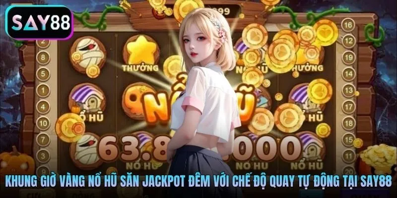 khung giờ vàng nổ hũ săn Jackpot đêm với chế độ quay tự động tại Say88 khung giờ vàng nổ hũ săn Jackpot đêm với chế độ quay tự động tại Say88