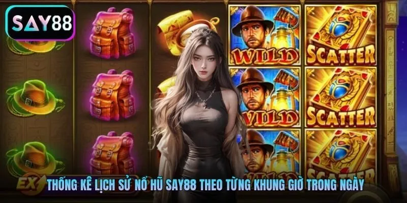 Thống kê lịch sử nổ hũ Say88 theo từng khung giờ trong ngày Thống kê lịch sử nổ hũ Say88 theo từng khung giờ trong ngày
